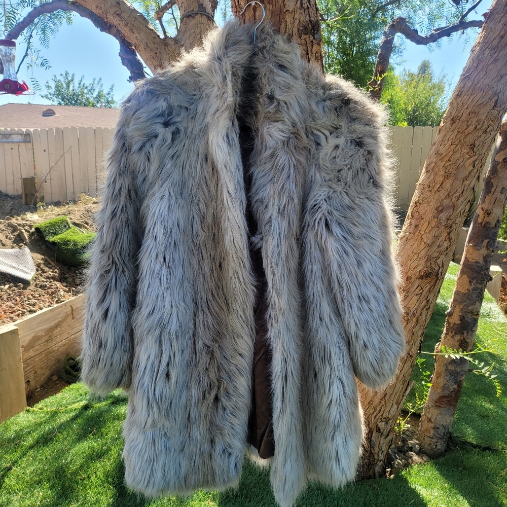 Vintage Faux Fur Coat Made by Outerlayers